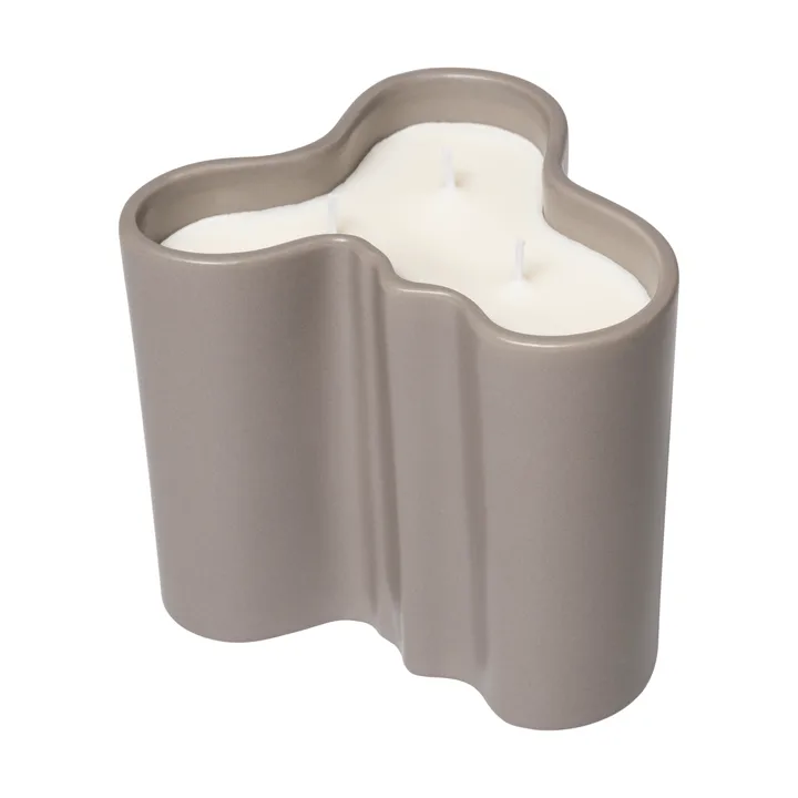 Aalto scented candle 11 cm - Ash - Iittala