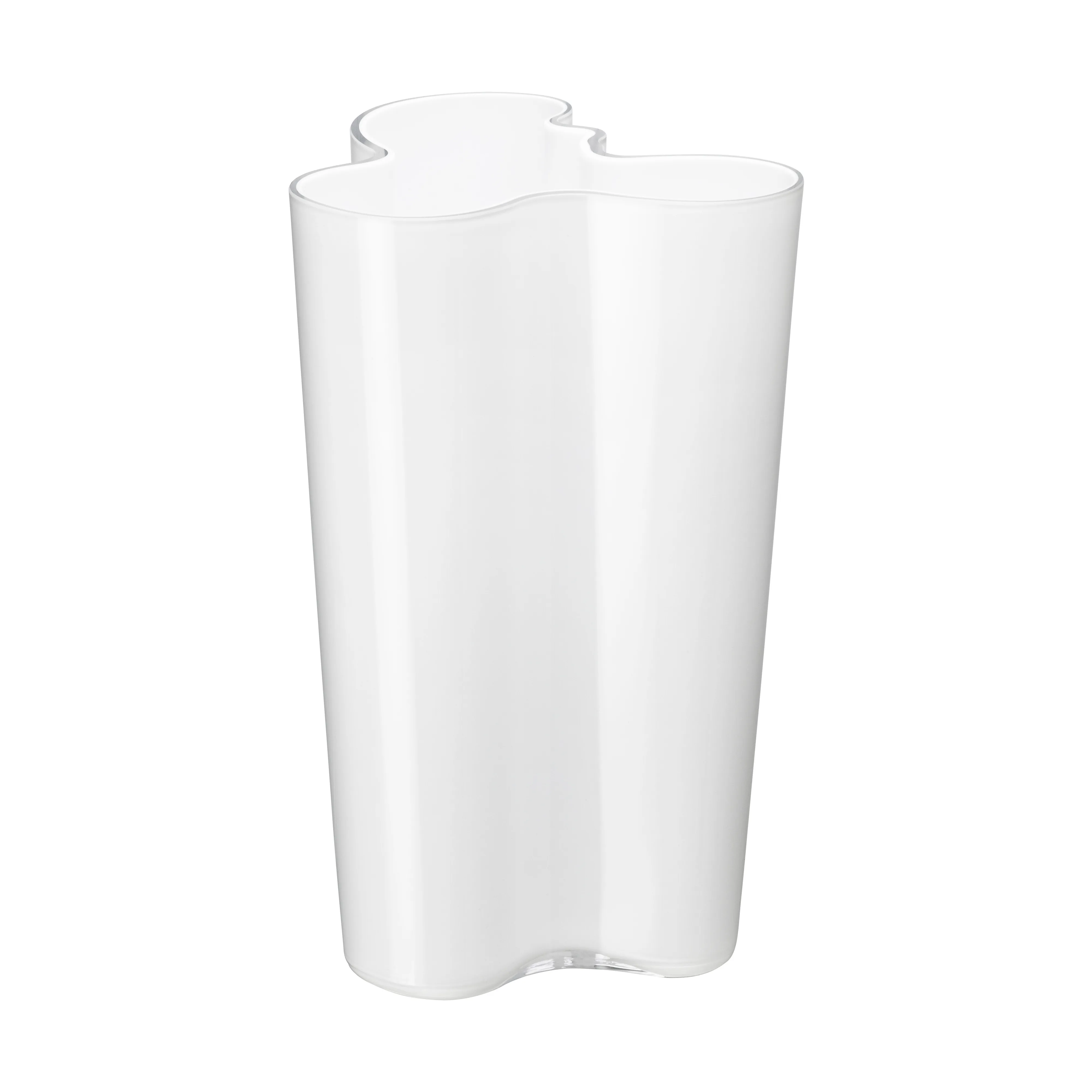 Aalto vase opal white from Iittala - NordicNest.com