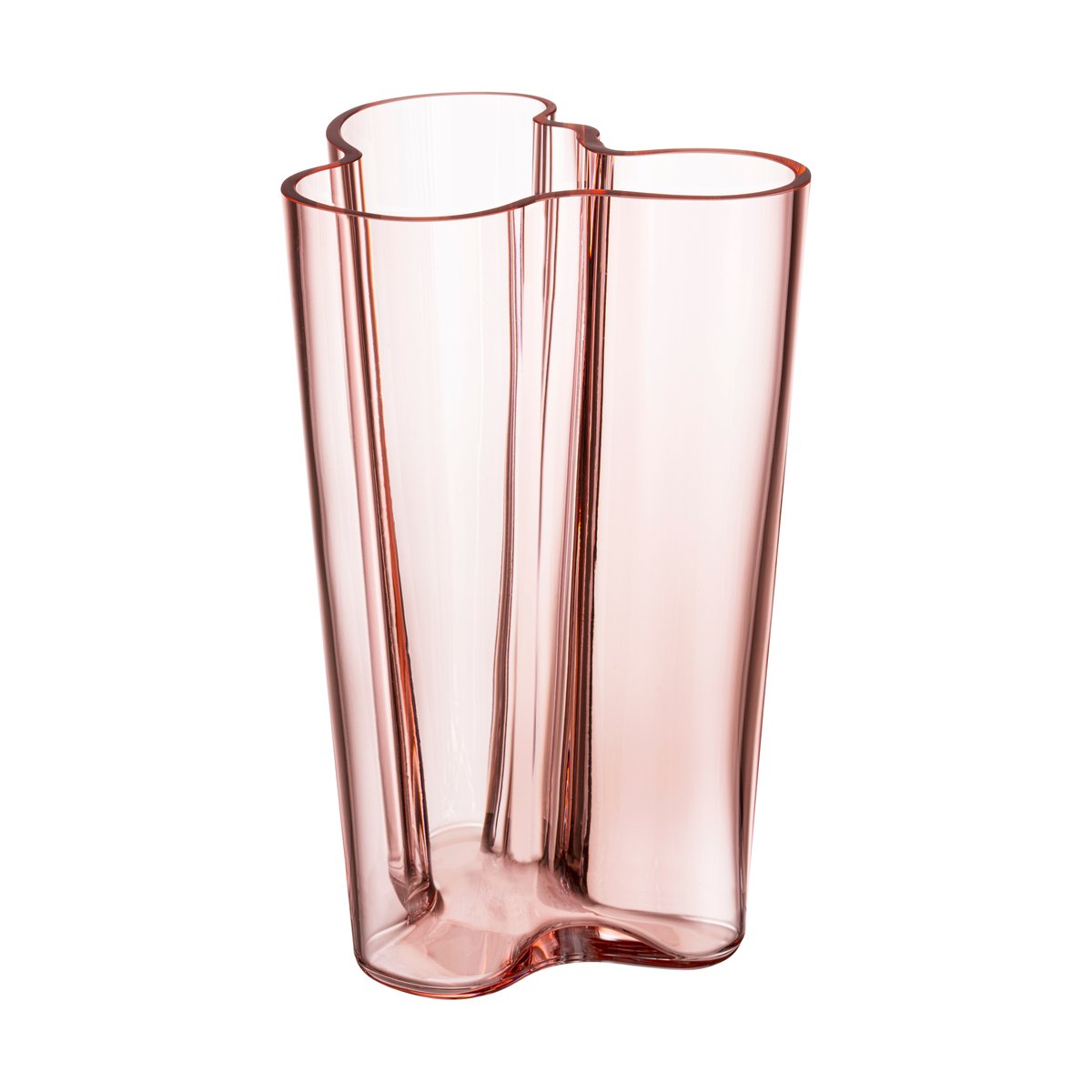 Iittala Aalto vase salmon pink 251 mm | Scandinavian Design | Decorative accessories | Pink