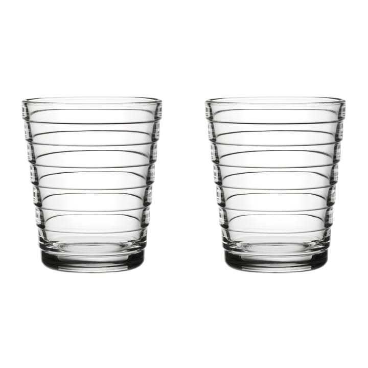 Aino Aalto drinks glass 22 cl 2-pack - clear - Iittala