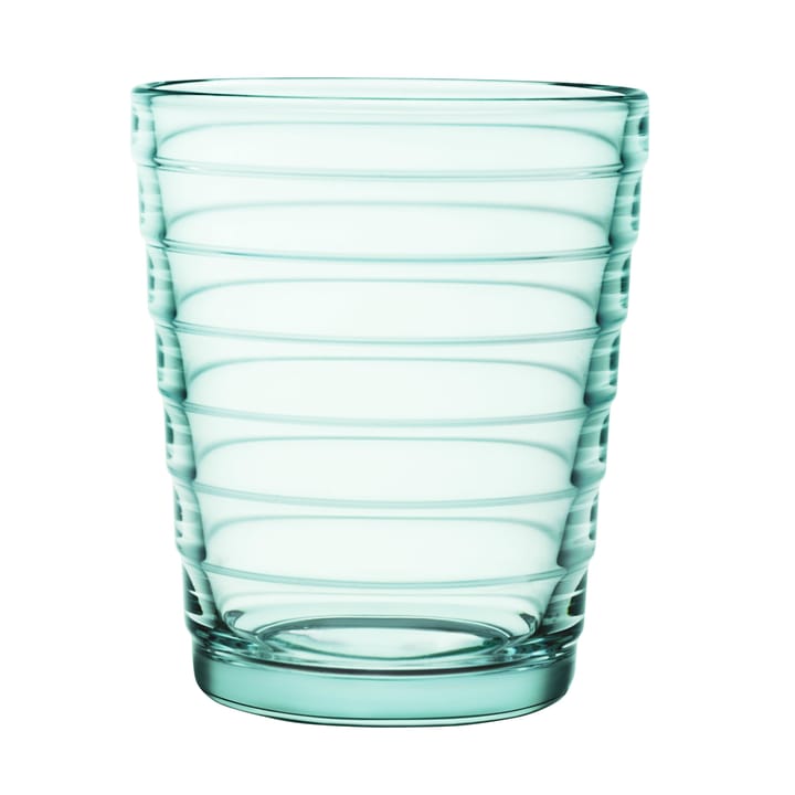 Aino Aalto drinks glass 22 cl 2-pack - water green - Iittala