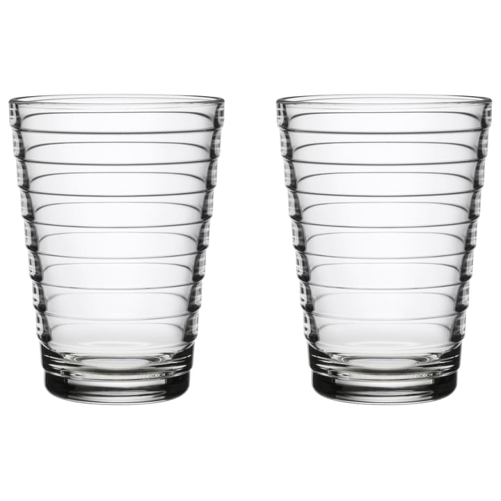 Aino Aalto drinks glass 33 cl 2-pack - clear - Iittala