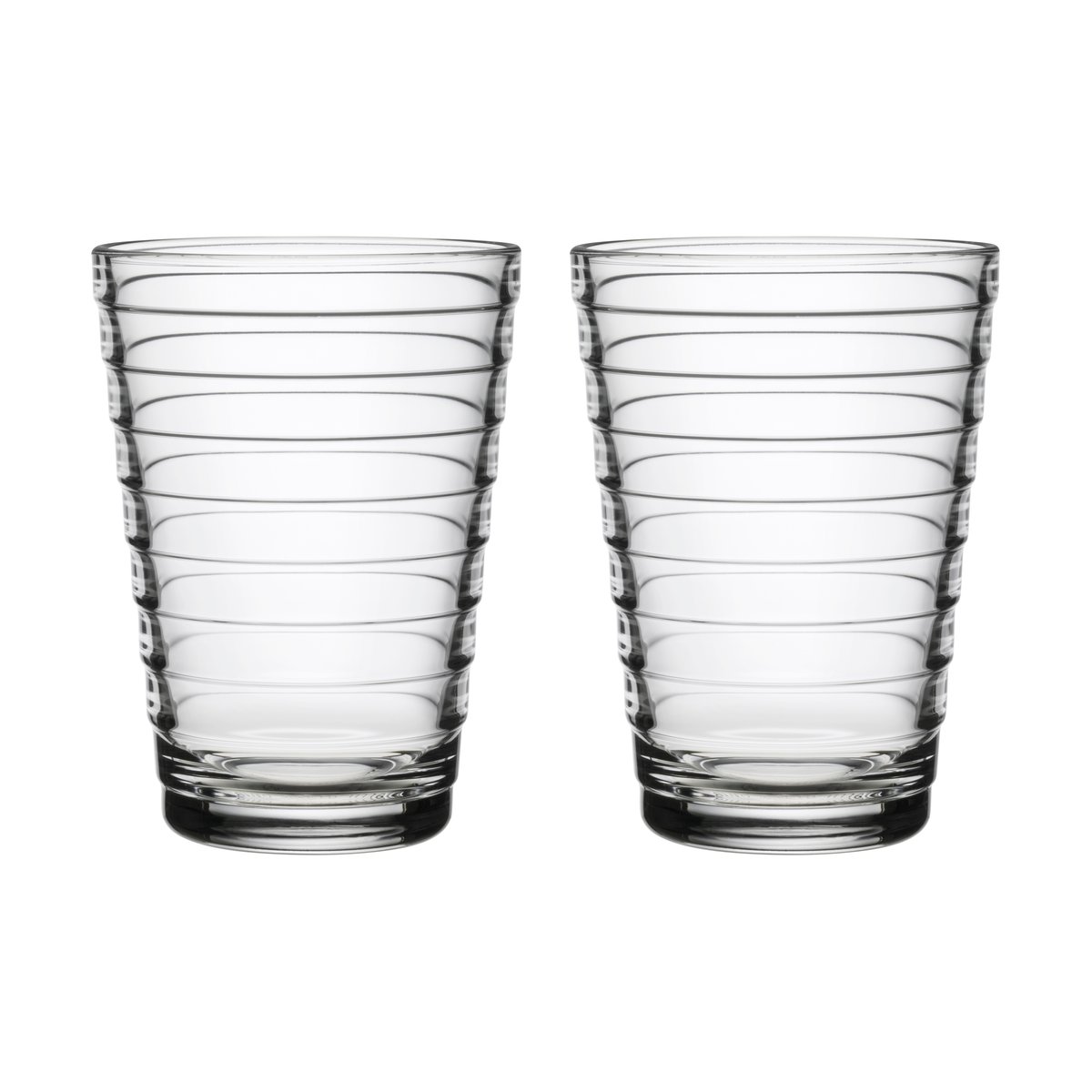 Iittala Aino Aalto drinks glass 33 cl 2-pack clear | Scandinavian Design | Drinking glasses & tumblers | Transparent