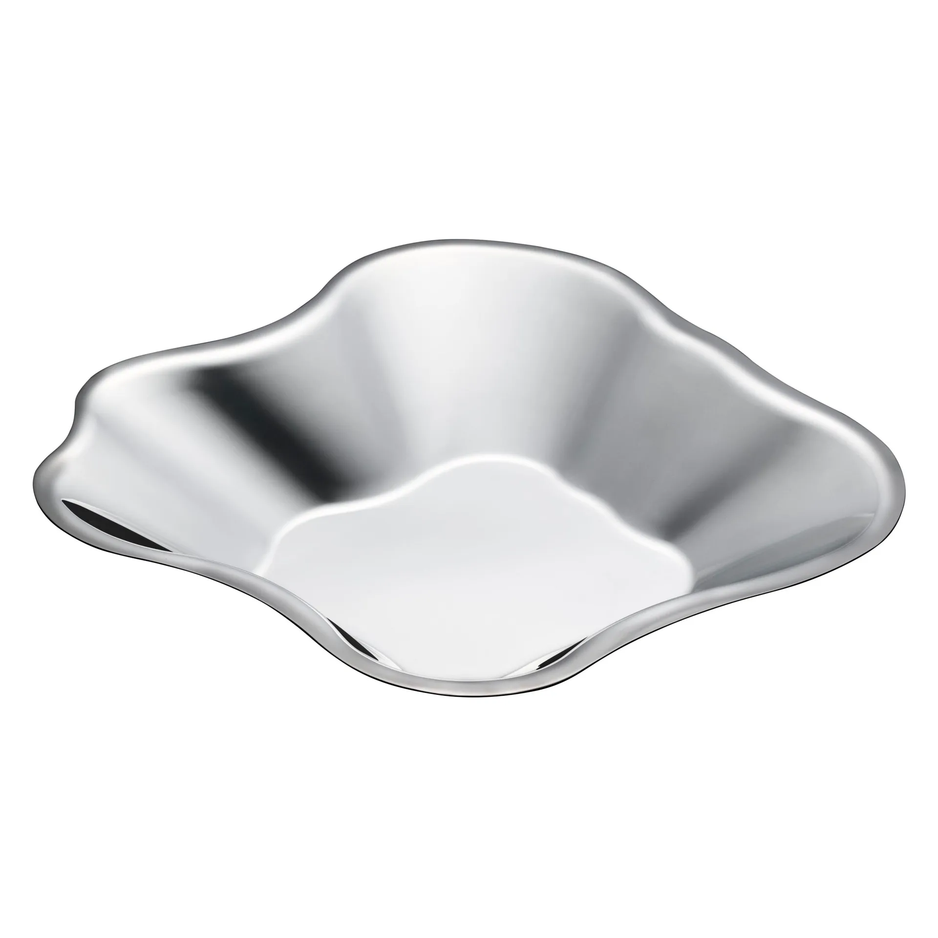 Alvar Aalto bowl 60x358 mm, stainless steel Iittala