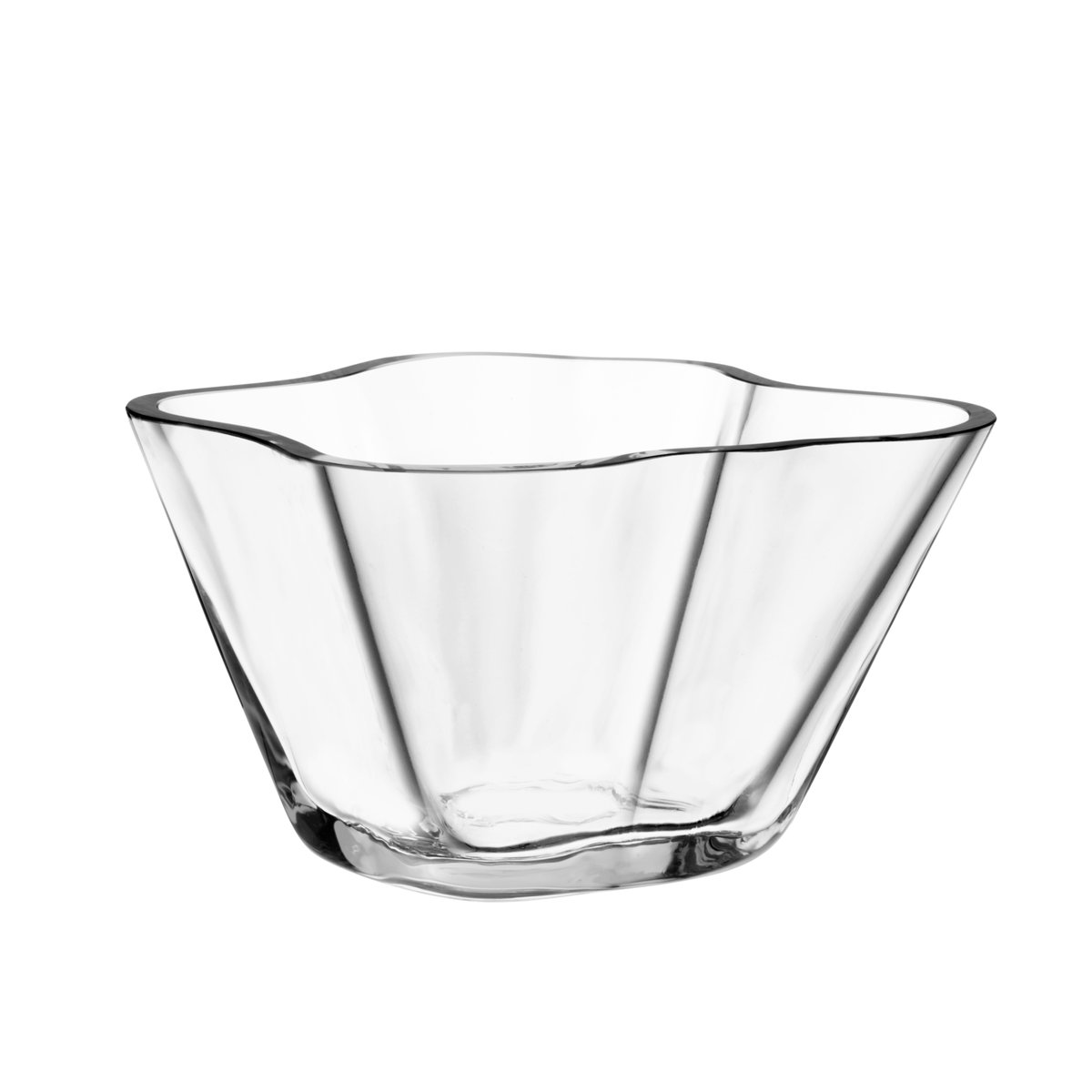 Iittala Alvar Aalto bowl 75 mm clear | Scandinavian Design | Dessert bowls | Transparent