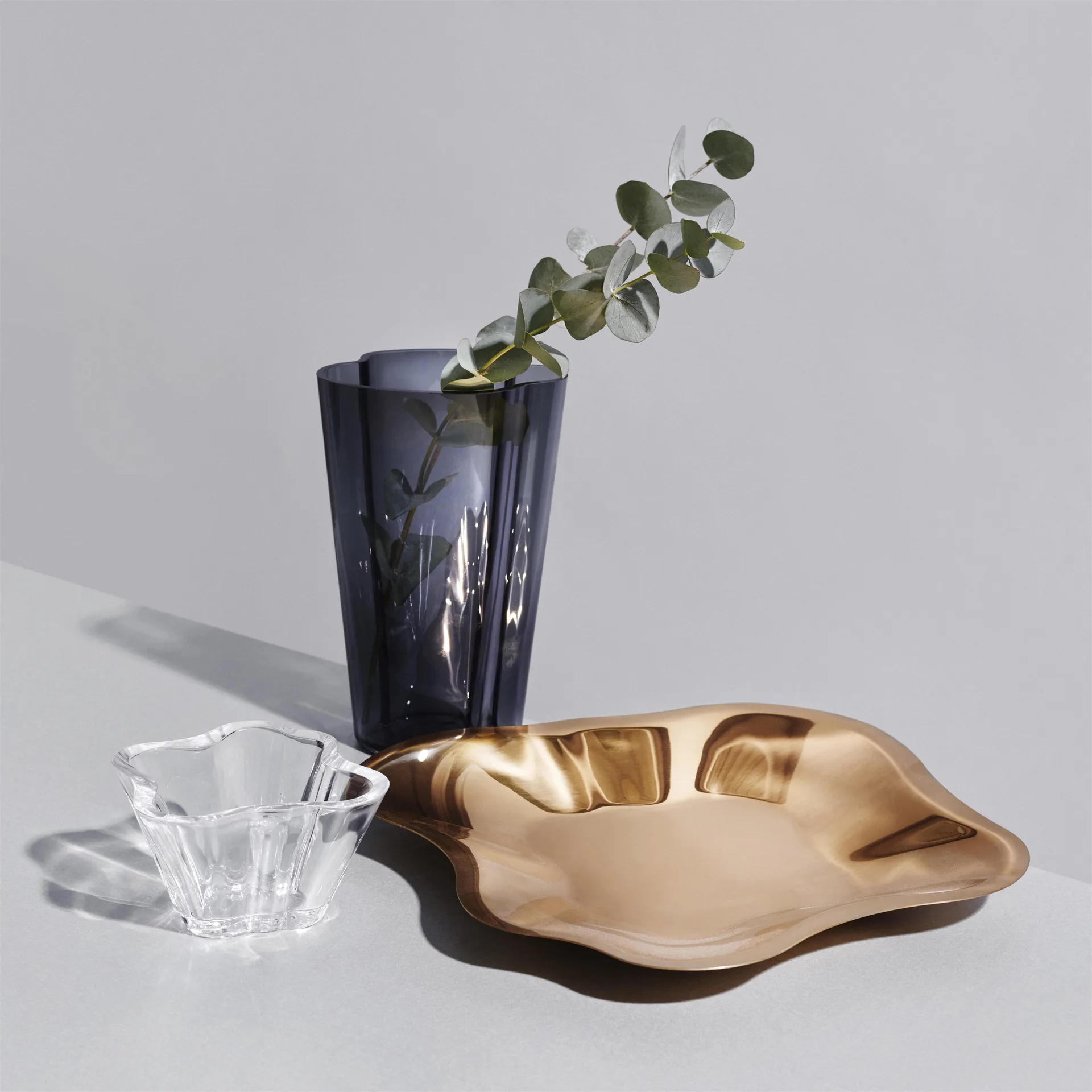 Alvar Aalto bowl 75 mm, clear Iittala
