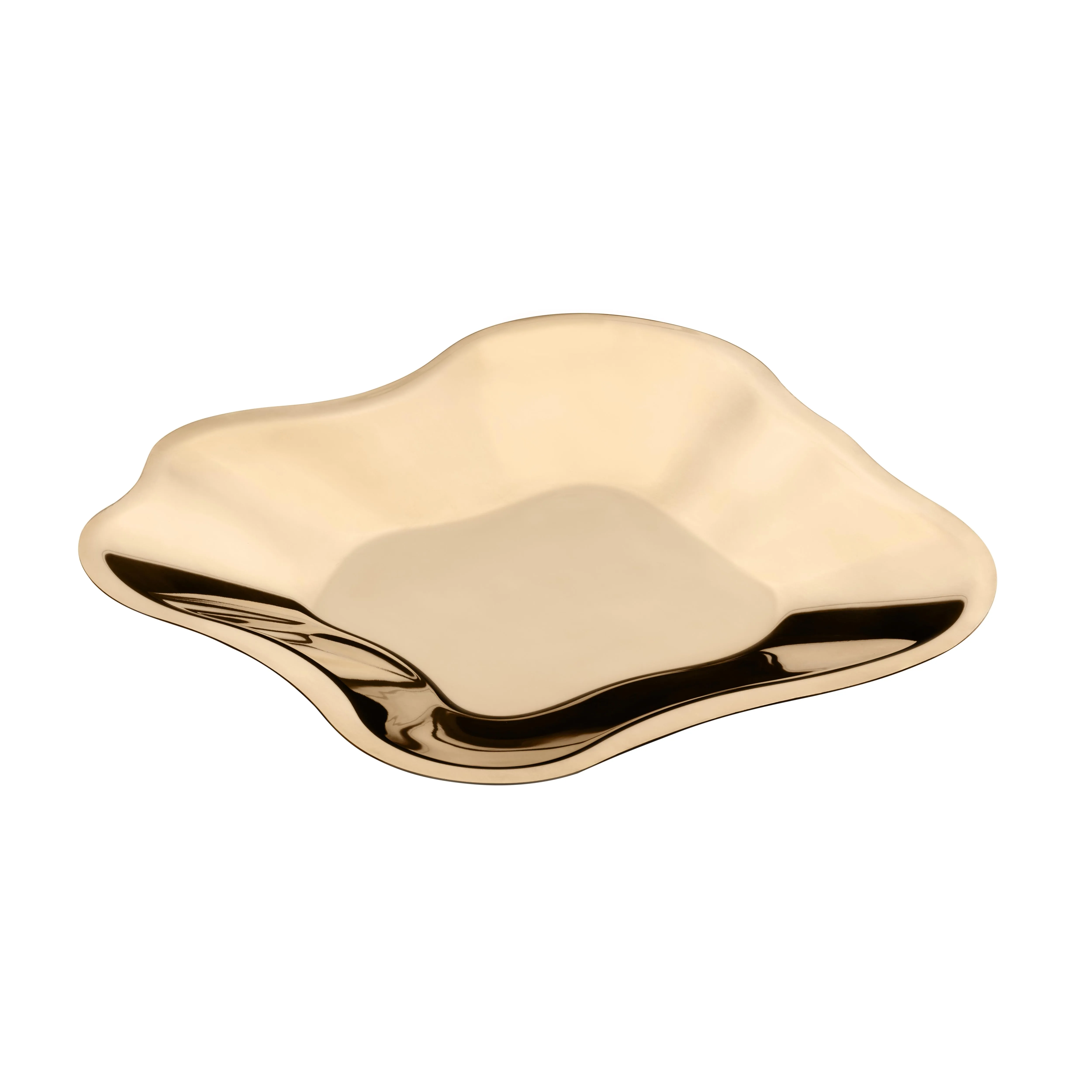 Alvar Aalto saucer rose gold from Iittala - NordicNest.com