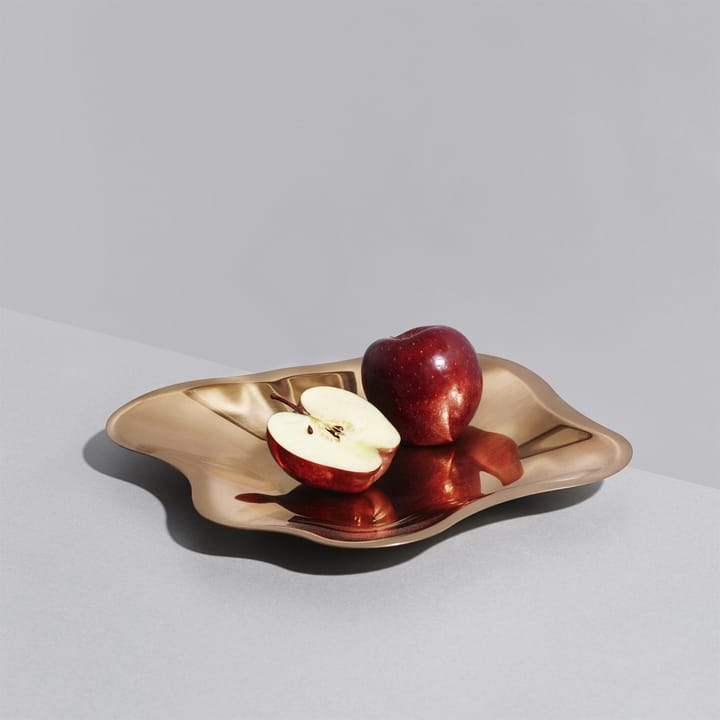 Alvar Aalto saucer rose gold - small 358 mm - Iittala