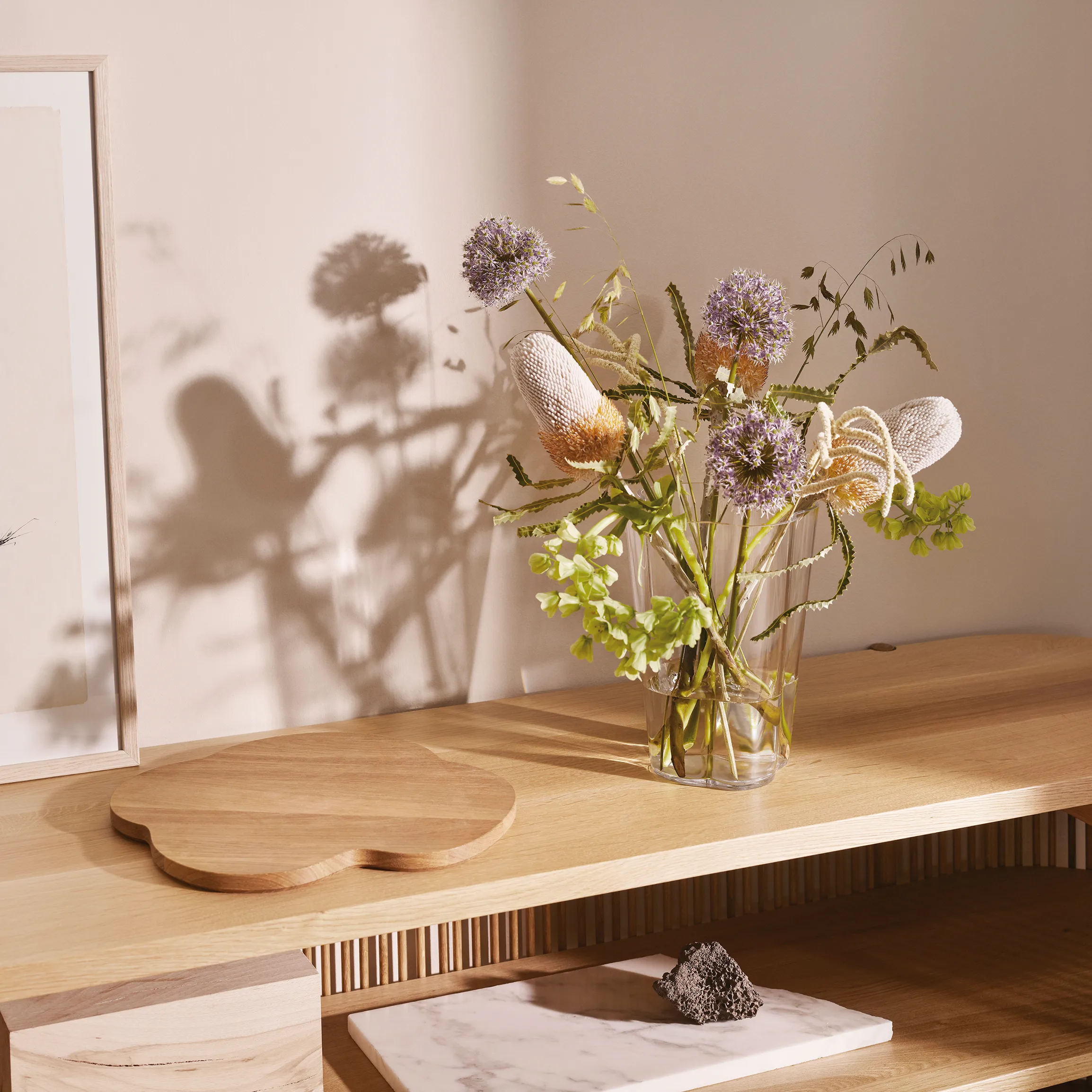 Iitala イッタラ　AALTO TRAY TARJOTIN 木製 Birch Aalto SERVING TRAY/Iittala イッタラ/retro number
