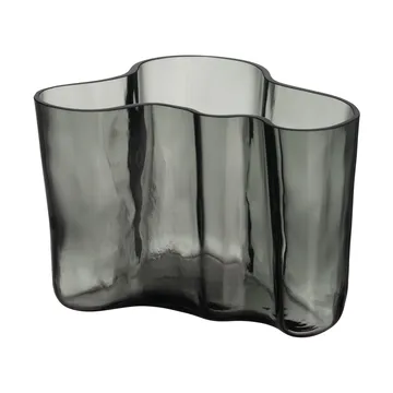 Alvar Aalto vase 140 mm - Dark grey - Iittala