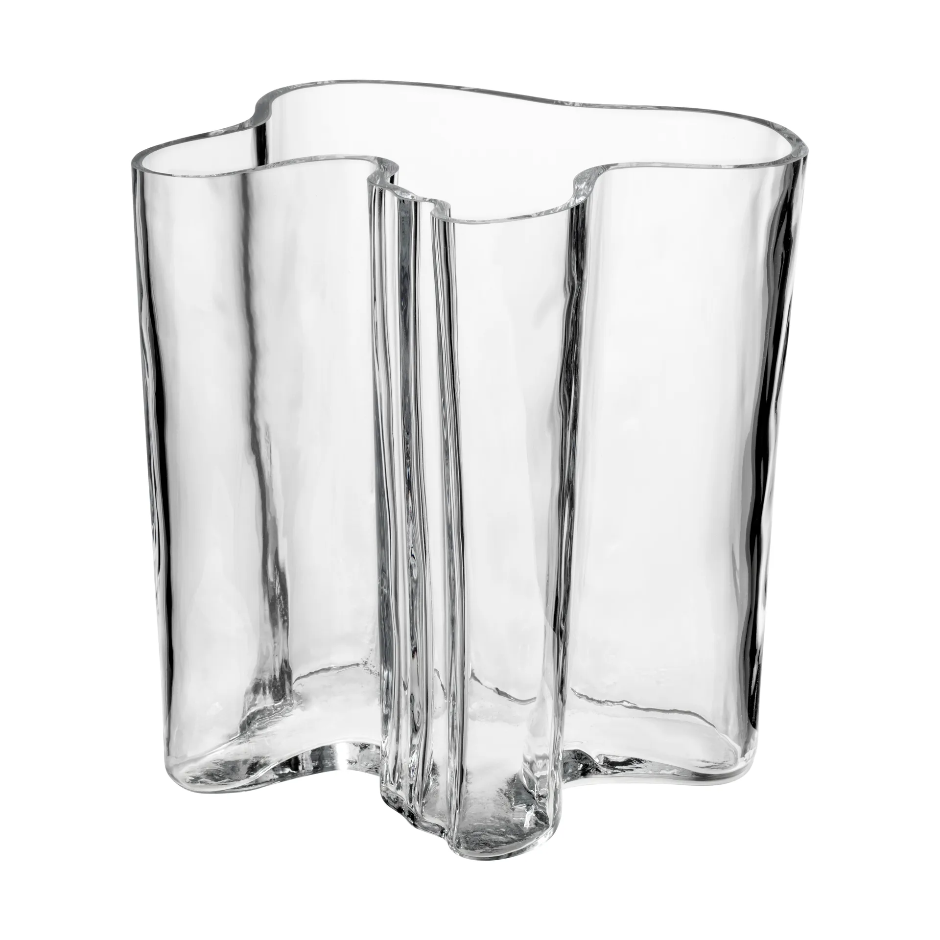 Alvar Aalto vase 200 mm, Clear Iittala