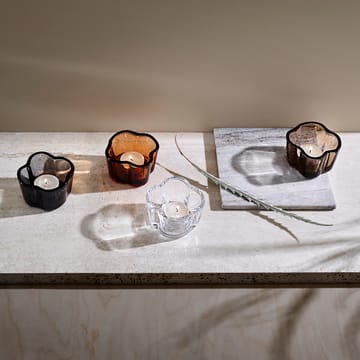 Alvar Aalto vase and lantern - clear - Iittala