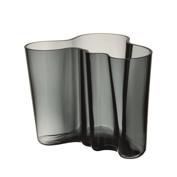 Alvar Aalto vase dark grey - 160 mm - Iittala