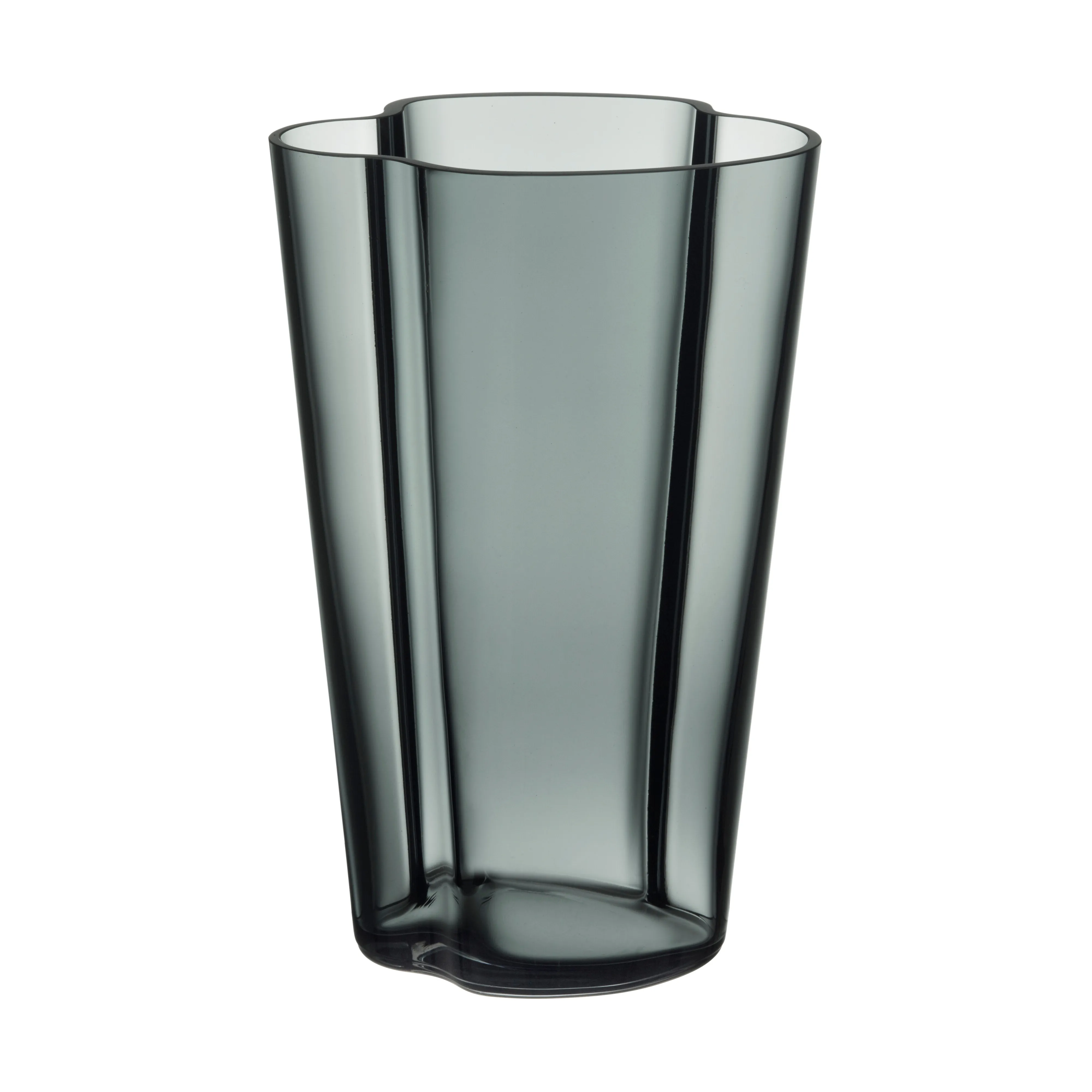 Alvar Aalto vase dark grey from Iittala - NordicNest.com