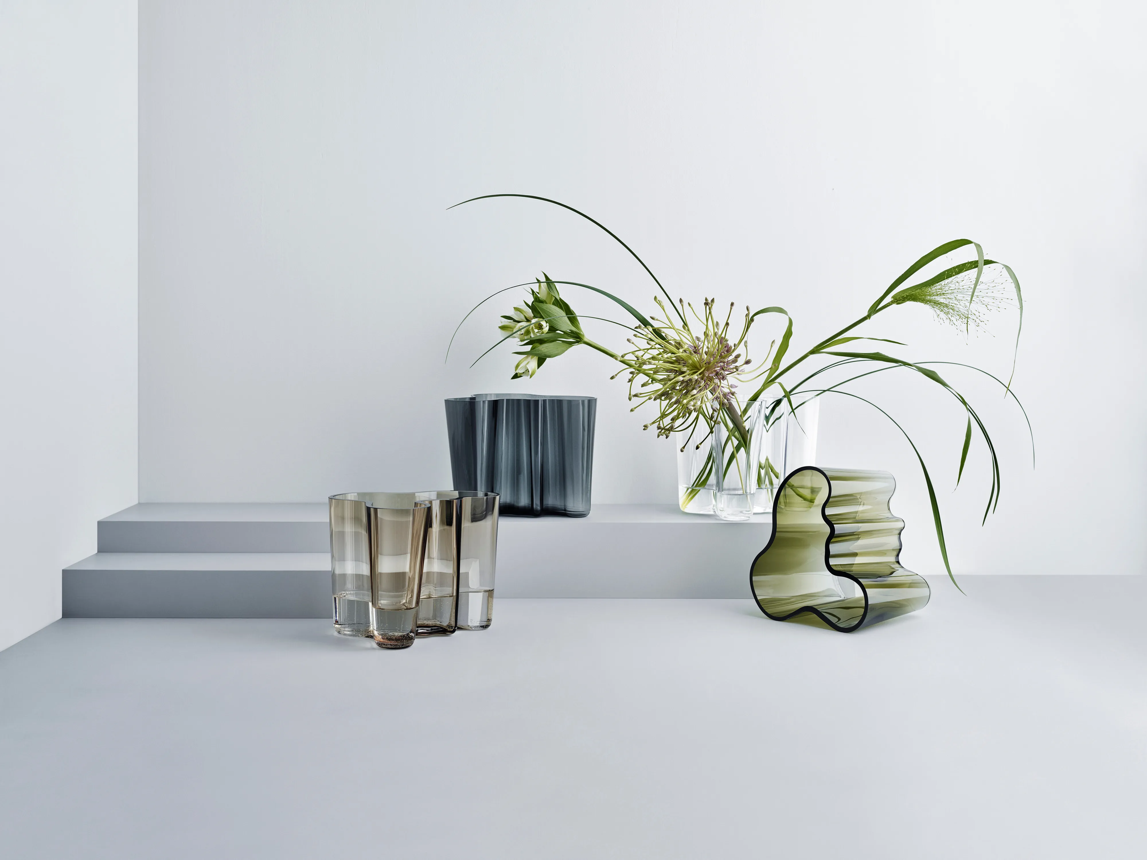  Alvar Aalto Vase ウォーターグリーン iittala/イッタラ Alvar Aalto ベース H95mm ウォーターグリーン 001