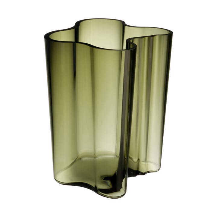 Alvar Aalto vase moss green - 181 mm - Iittala