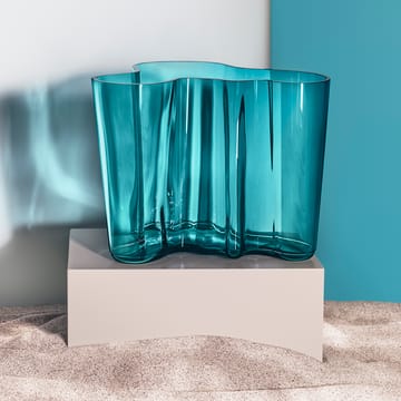 Alvar Aalto vase ocean blue - 160 mm - Iittala