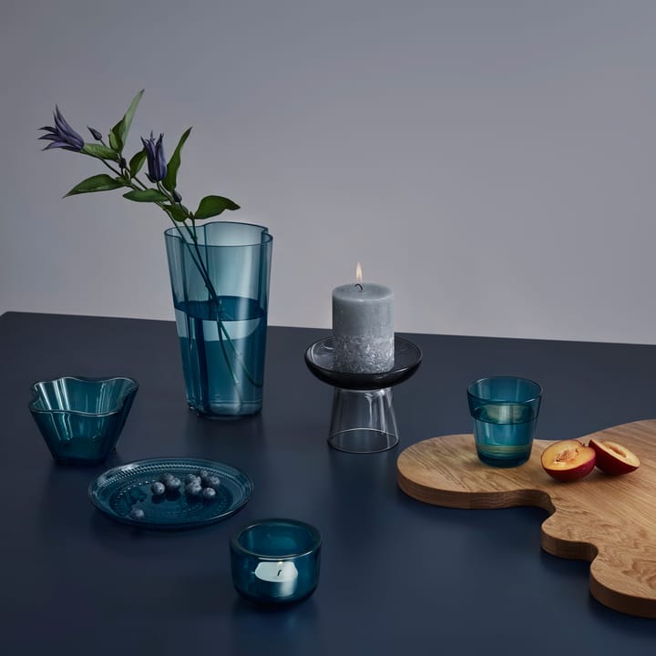 Alvar Aalto vase ocean blue - 221 mm - Iittala