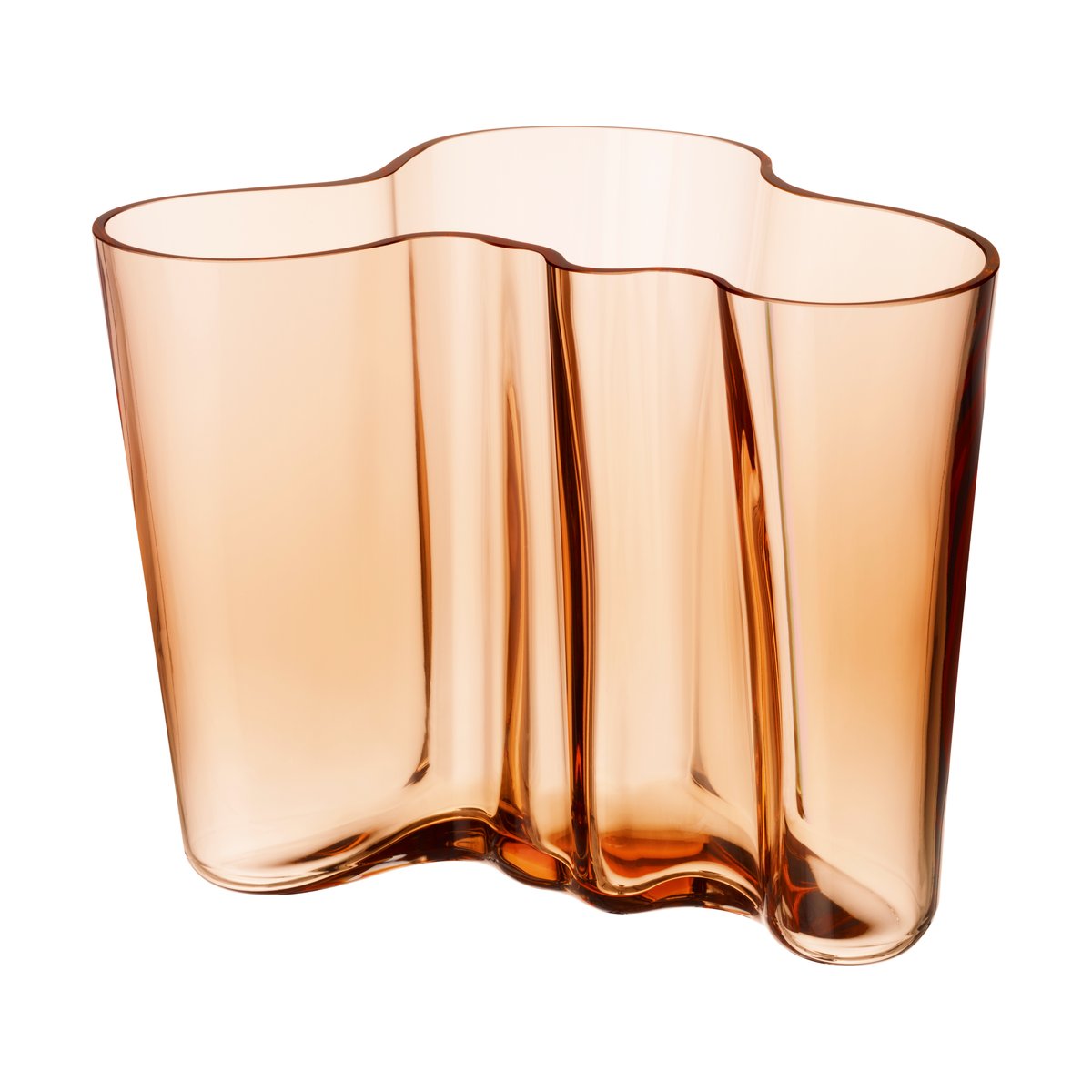 Iittala Alvar Aalto vase Rio brown 160 mm