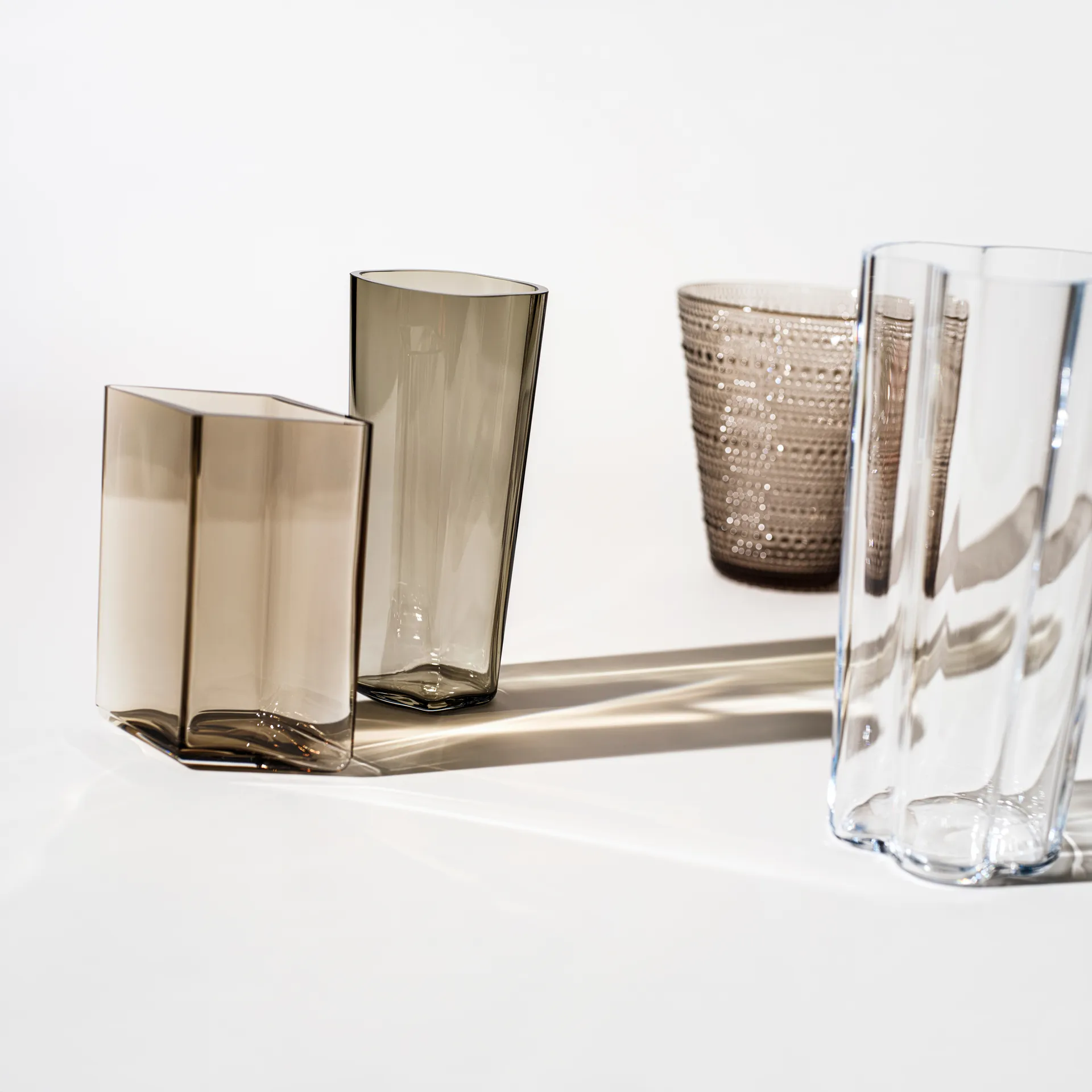 Alvar Aalto vase Savoy clear, 220 mm Iittala