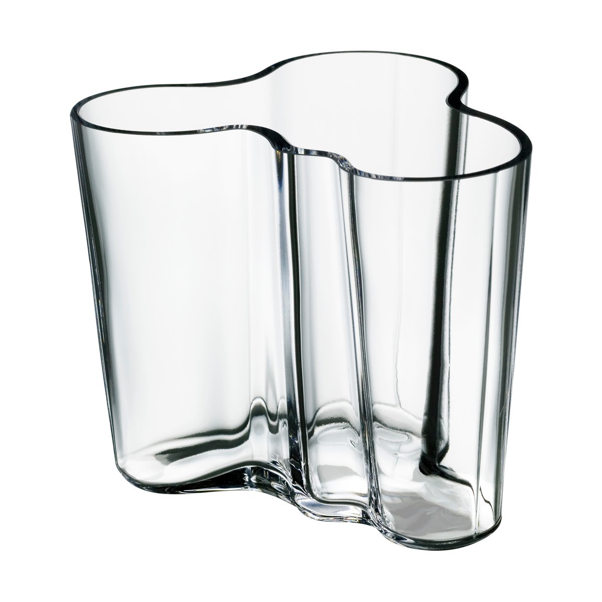Iittala Alvar Aalto vase Savoy clear 95 mm | Scandinavian Design | Vases | Transparent