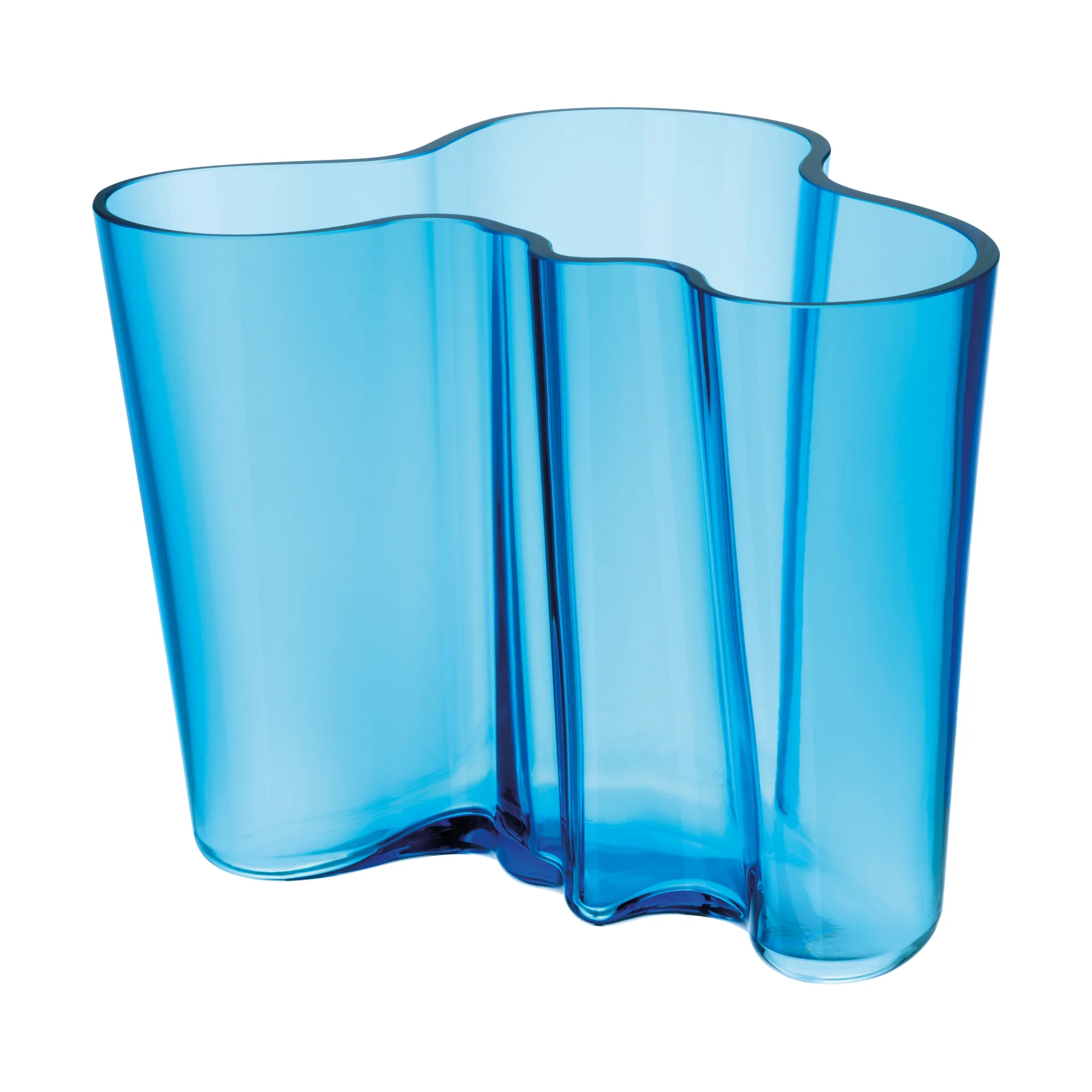 Alvar Aalto vase turquoise, 160 mm Iittala