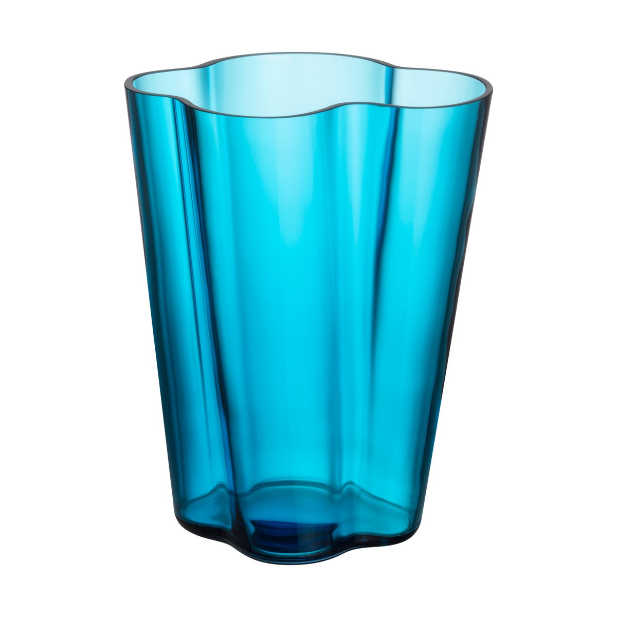 Iittala Alvar Aalto vase turquoise 270 mm