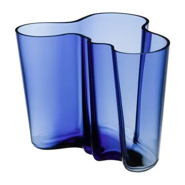 Alvar Aalto vase ultramarine blue - 160 mm - Iittala