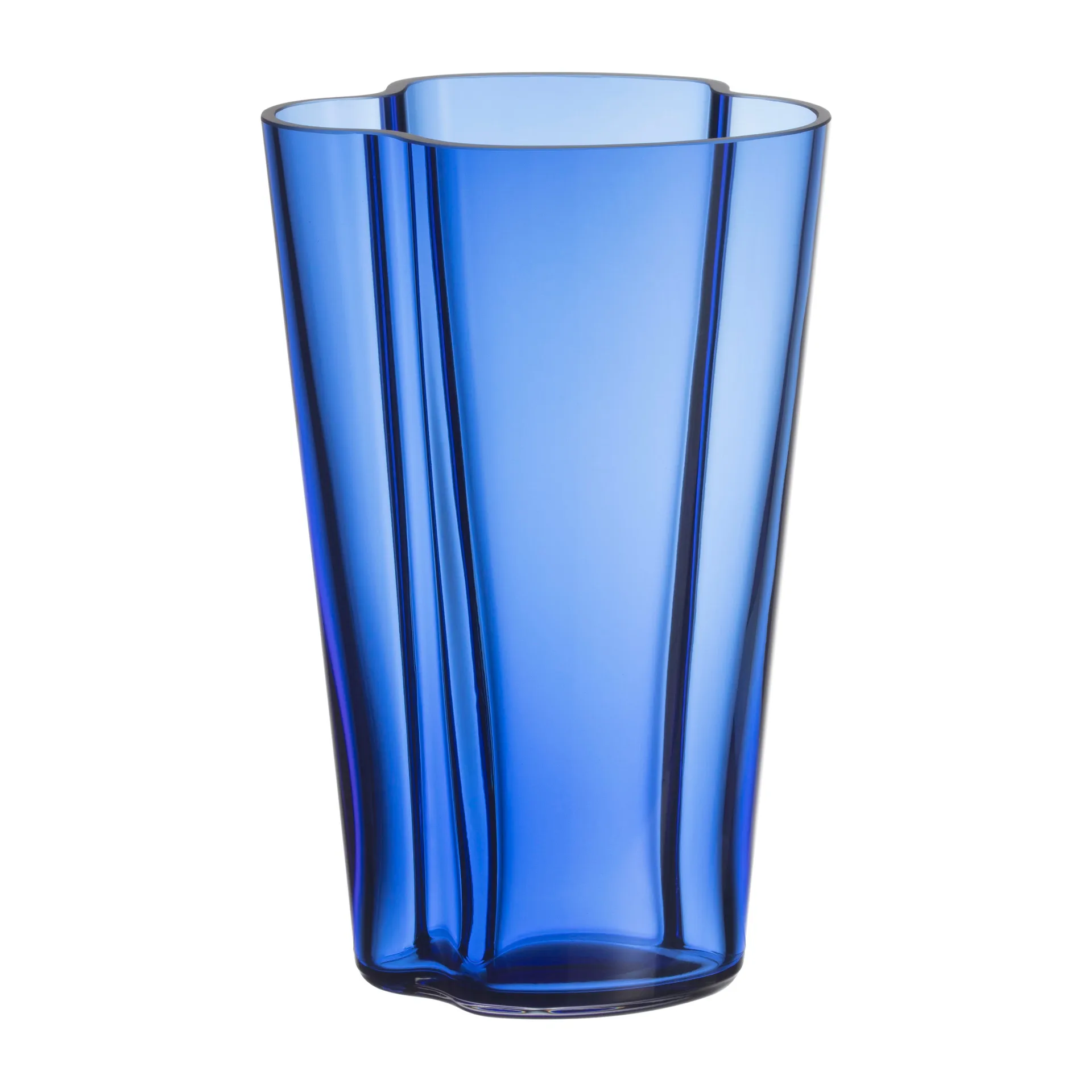 Alvar Aalto vase ultramarine blue, 220 mm Iittala