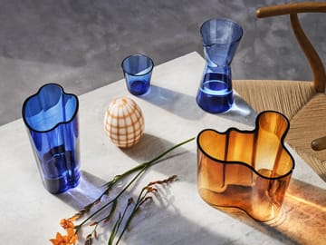 Alvar Aalto vase ultramarine blue - 220 mm - Iittala