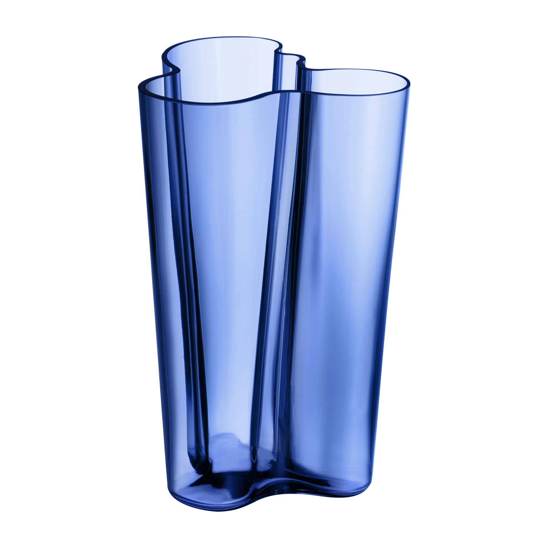 Alvar Aalto vase ultramarine blue, 251 mm Iittala
