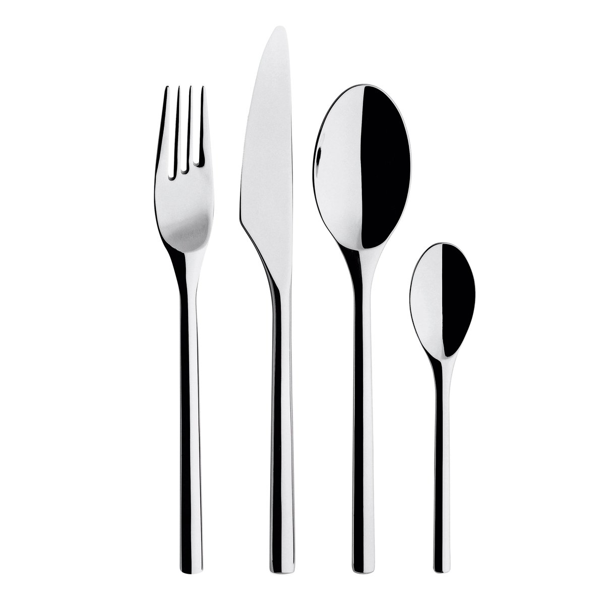 Iittala Artik cutlery set gift box 24 pieces Shiny | Scandinavian Design | Cutlery sets | Silver-coloured