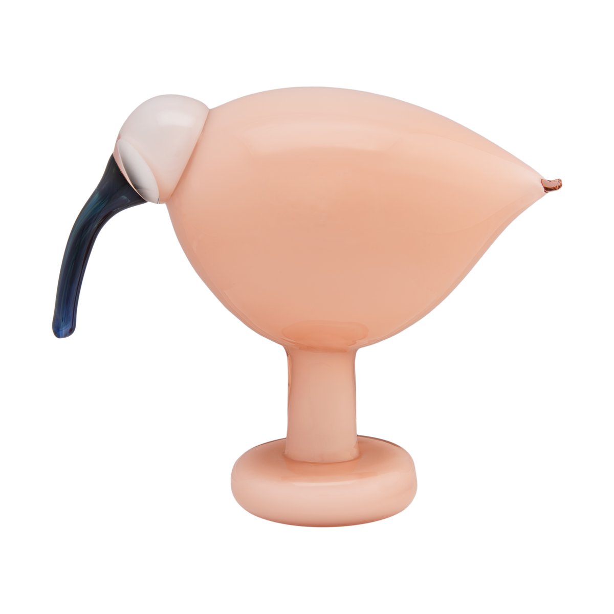 Iittala Birds by Toikka Ibis salmon pink | Scandinavian Design | Glass art | Pink