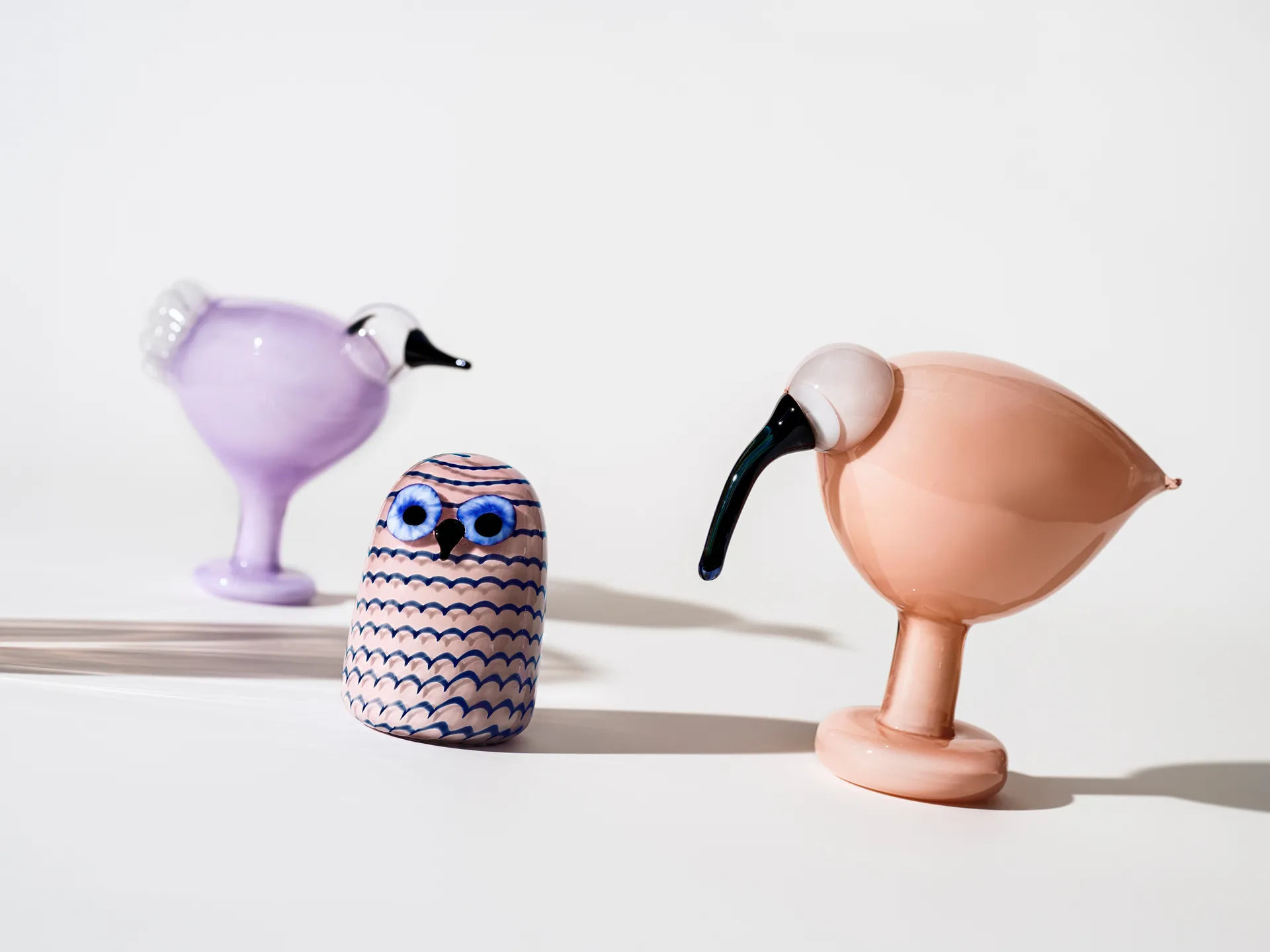 Birds by Toikka leppäinen, Light purple Iittala