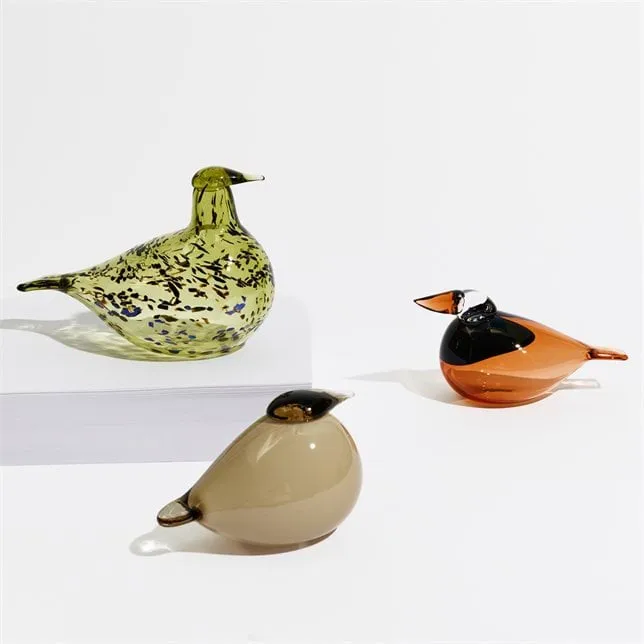 Birds by Toikka Reed Warbler, Finnish sand, 21x13 cm Iittala