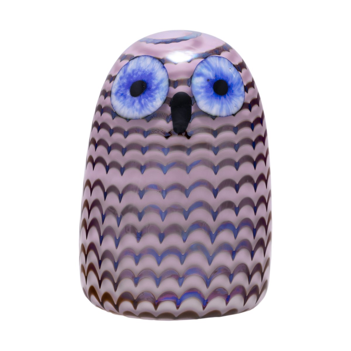 Iittala Birds by Toikka small owl Light purple | Scandinavian Design | Glass art | Purple