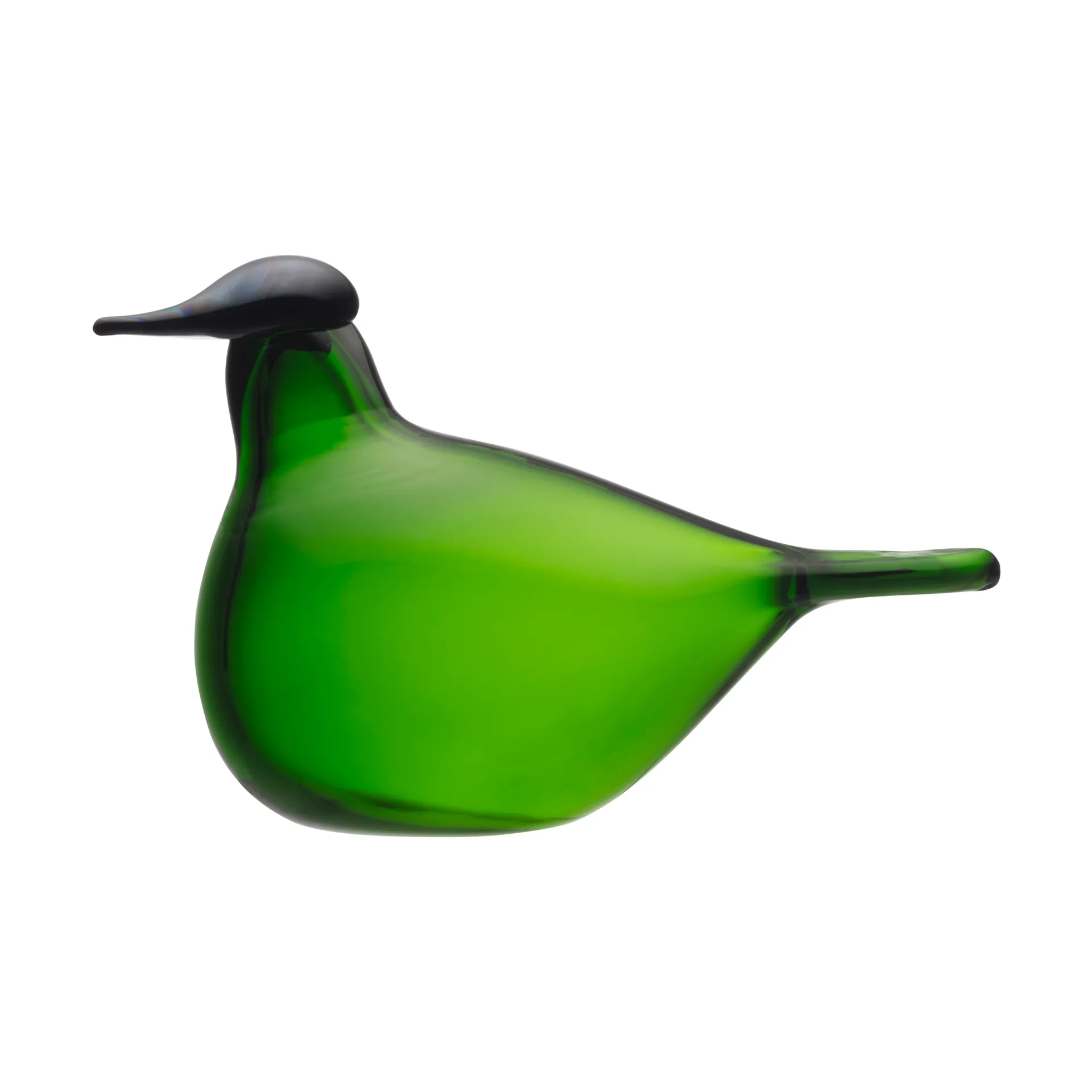 Chiffchaff glass bird, Green, 13x8 cm Iittala