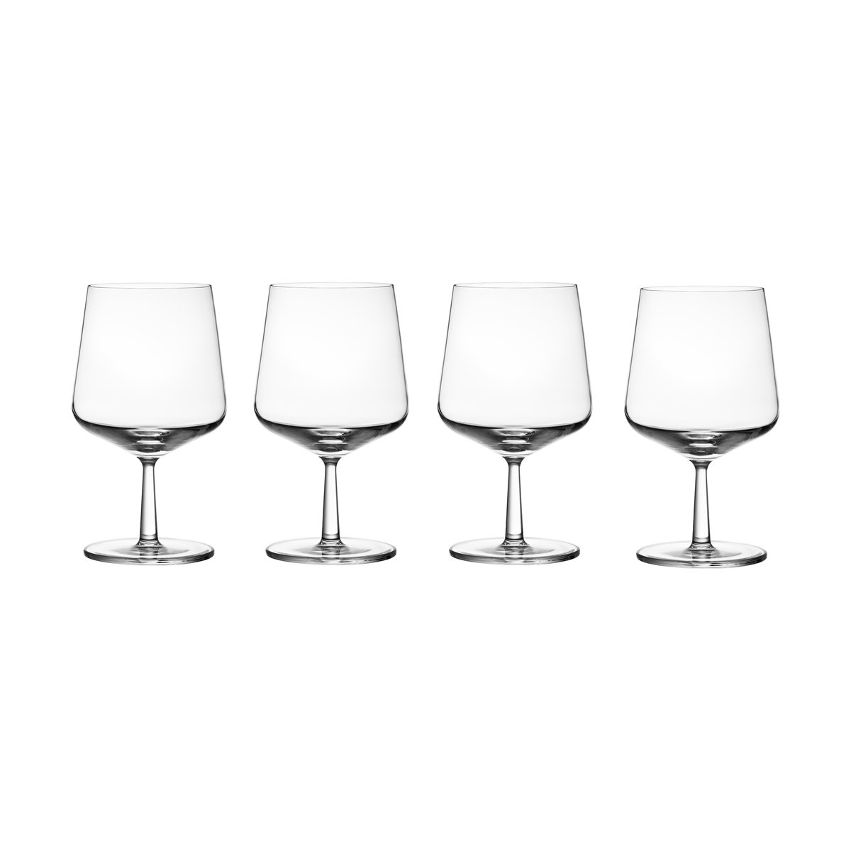 Iittala Essence beer glass - 4 pack 4-pack | Scandinavian Design | Beer glasses | Transparent