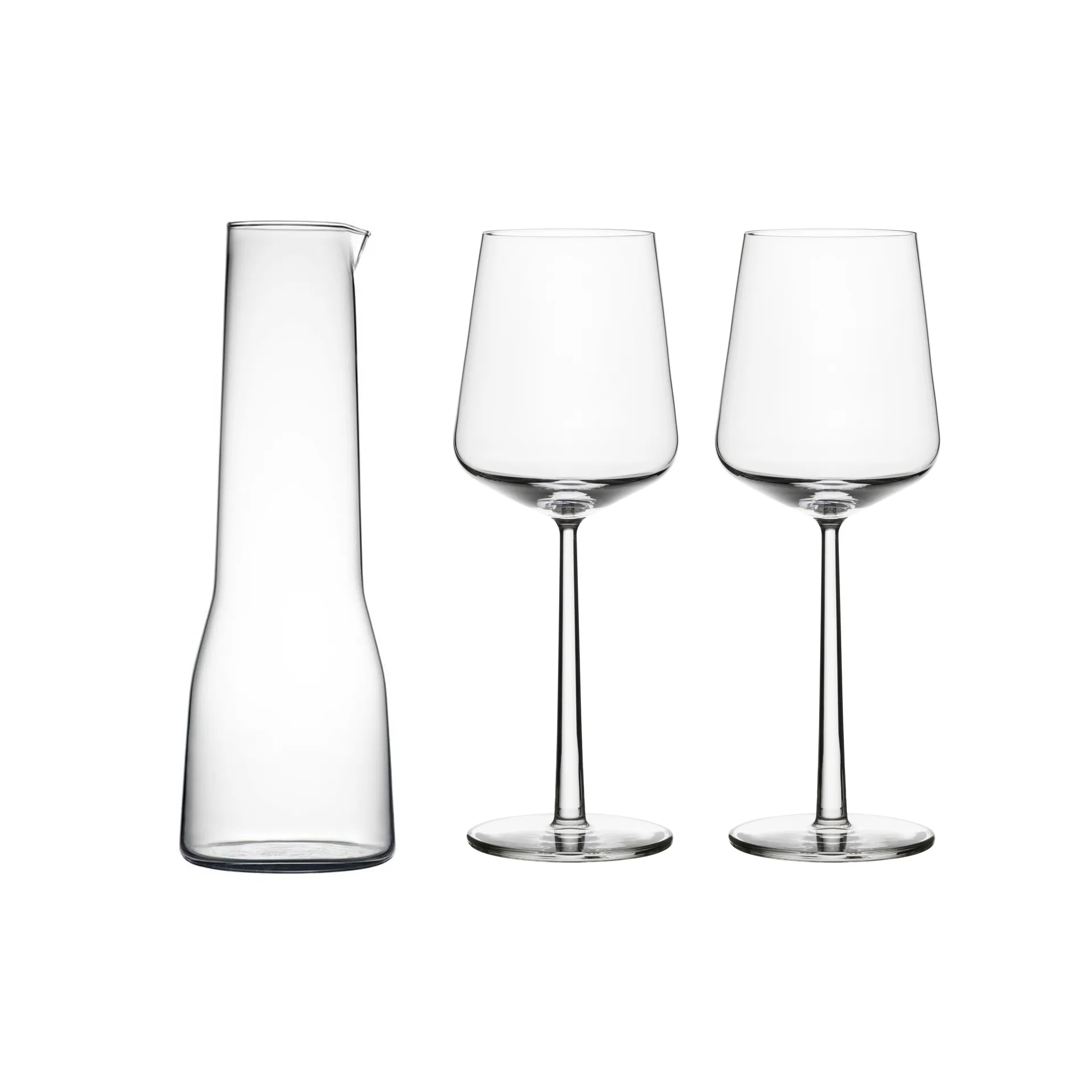 Iittala Essence carafe & wine glass, 2 pieces