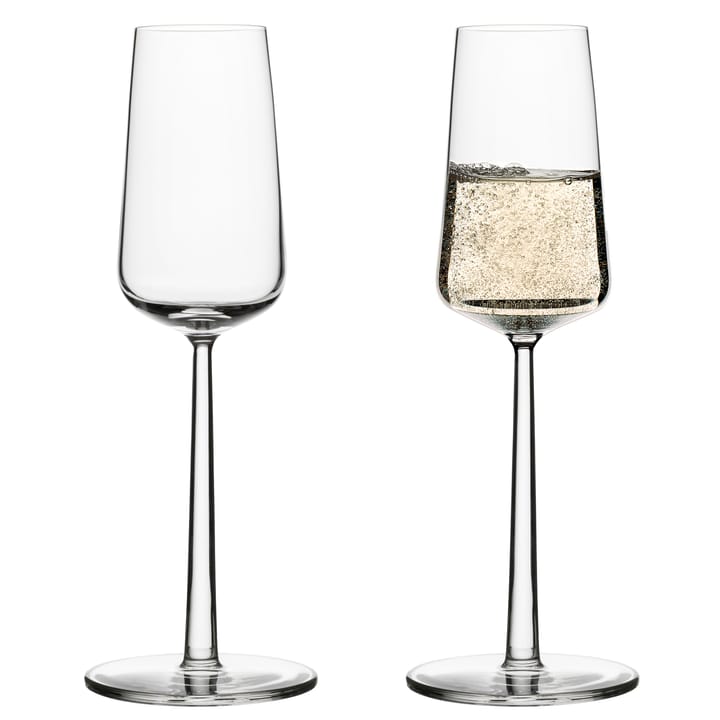 Essence champagne glass 2-pack - clear 2-pack - Iittala