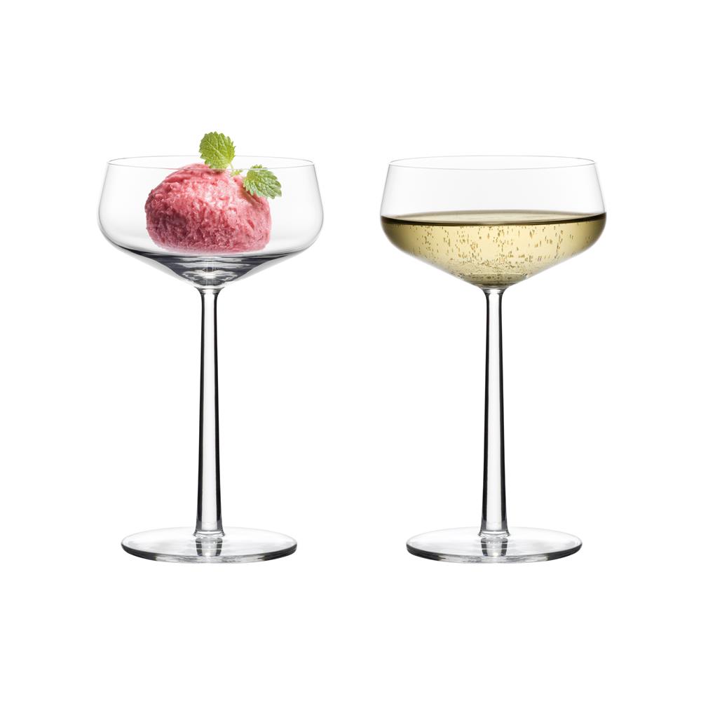Iittala Essence cocktail glass 2-pack 31 cl | Scandinavian Design | Cocktail & Martini glasses | Transparent
