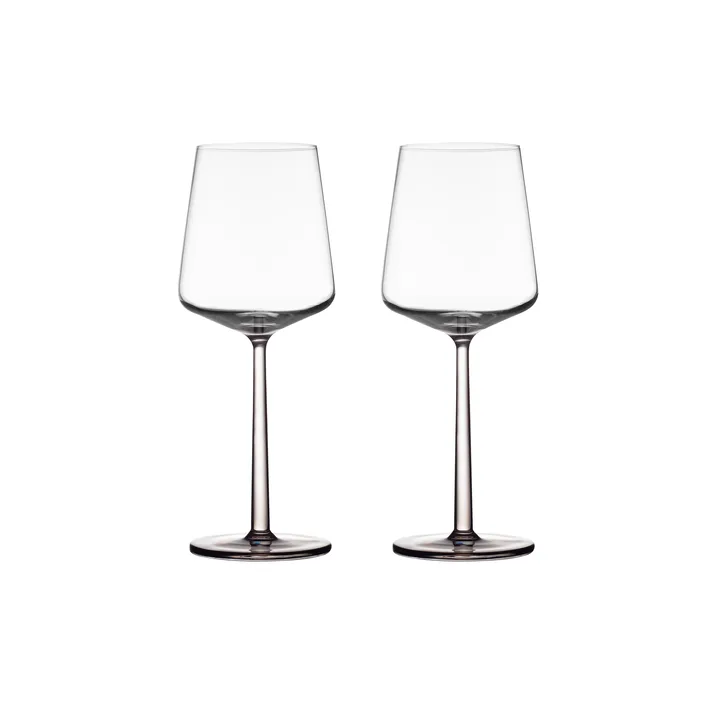 Essence red wine glass 45 cl 2-pack - Linen - Iittala