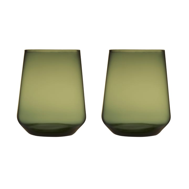 Essence tumbler 2-pack - Moss green - Iittala