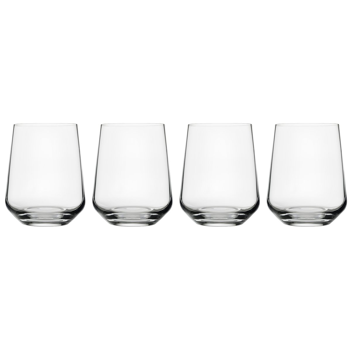 Iittala Essence water glass 35 cl 4-pack clear | Scandinavian Design | Drinking glasses & tumblers | Transparent