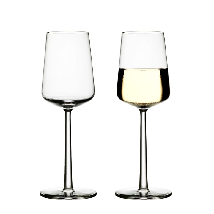 iittala Essence White Wine Glasses (Set of 2) - Finnish Summer Favorites