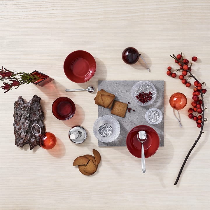Iittala Christmas bauble glass 80 mm 5-pack, Red Iittala