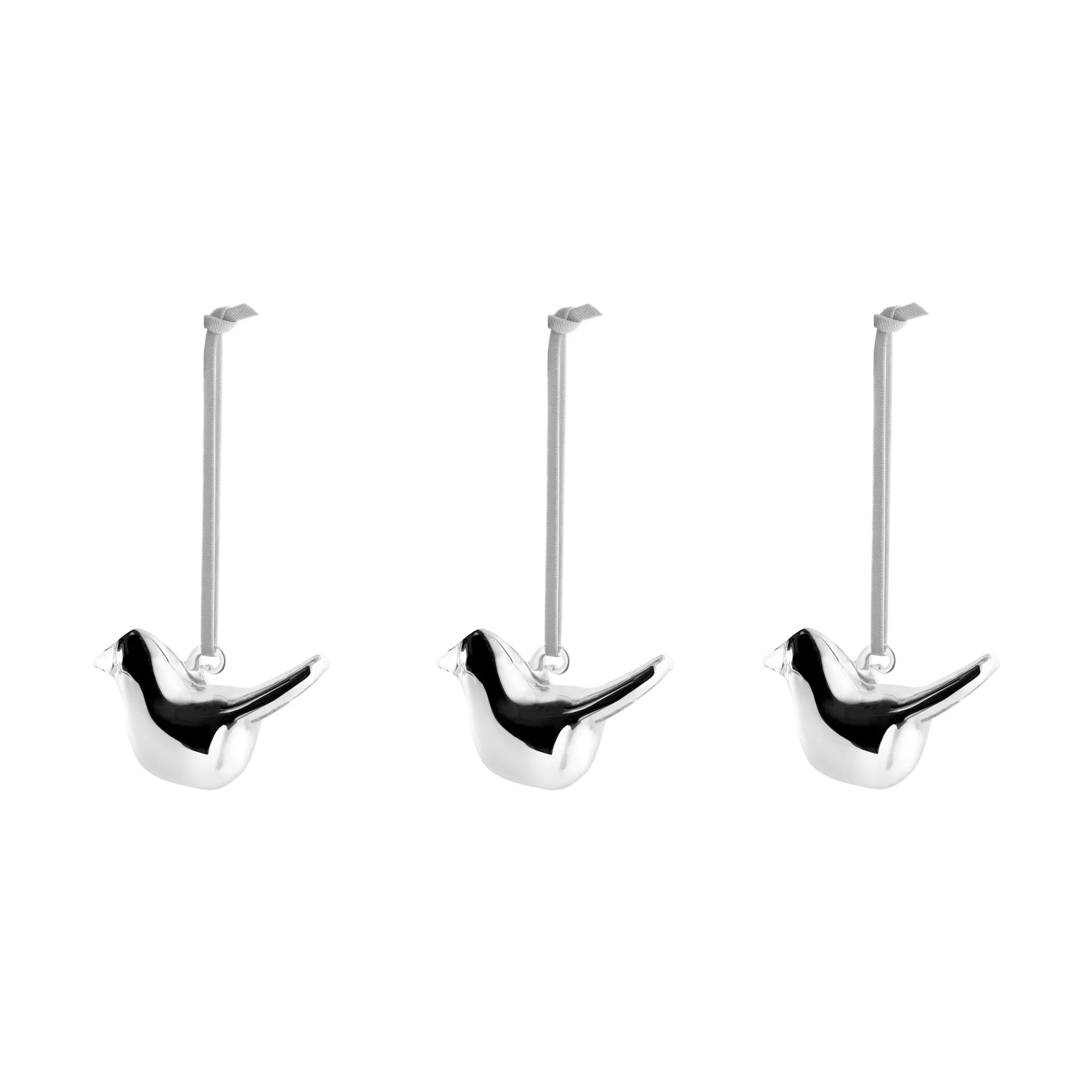 Iittala glass bird, Mirror, mini, 3-pack Iittala