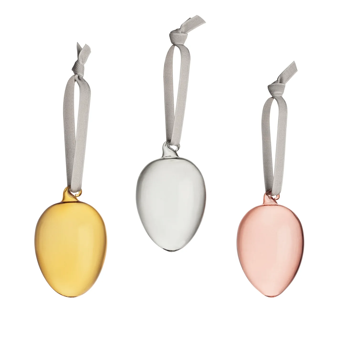 Iittala glass egg 60 mm 3-pack, Multi Iittala