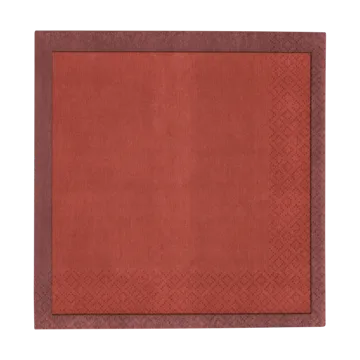 Iittala paper napkin - Cherry red, 33x33 cm, 20-pack - Iittala