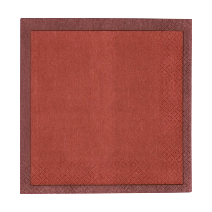 Iittala paper napkin - Cherry red, 33x33 cm, 20-pack - Iittala